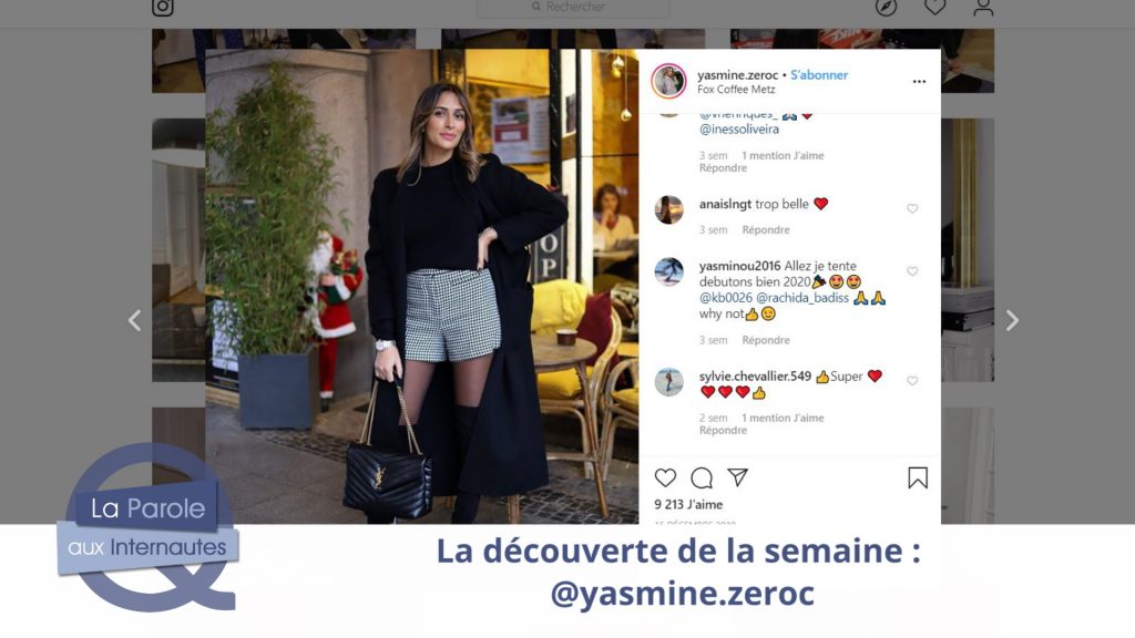 Yasmine Zeroc : Influenceuse sur le web