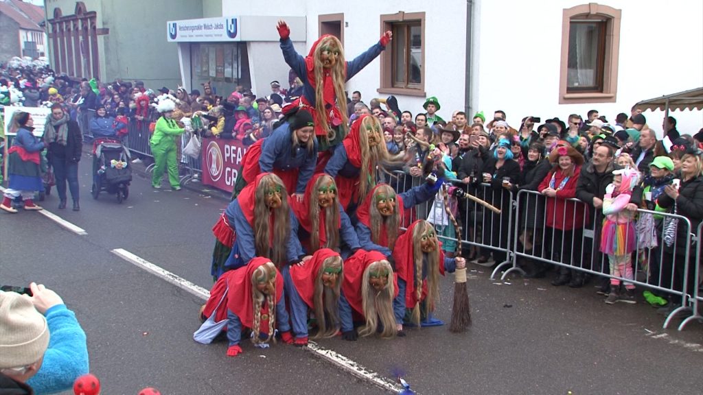 55ème cavalcade du Rosenmontag à Reinheim