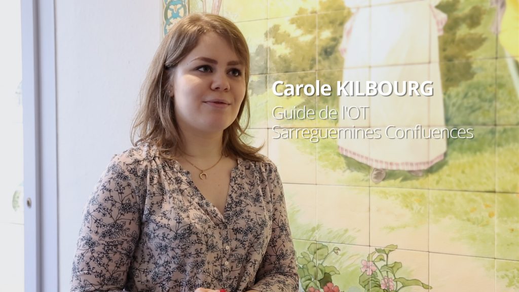 Carole Kilbourg, guide à l’office de tourisme