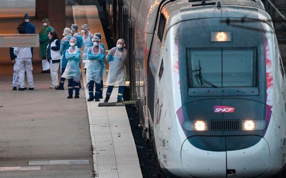 TGV médicalisé - photo Le Parisien