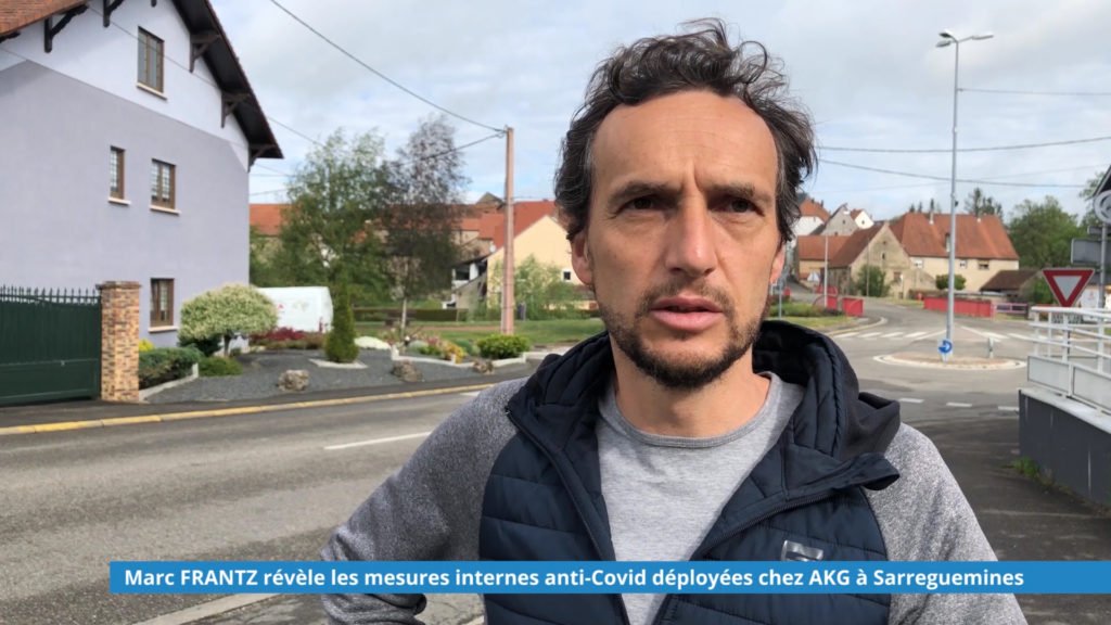 Marc FRANTZ révèle les mesures internes anti-Covid déployées chez AKG à Sarreguemines