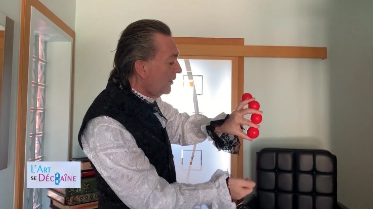 Alphonse le magicien, magie avec des boules
