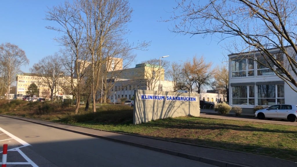 Immersion au klinikum de Sarrebruck