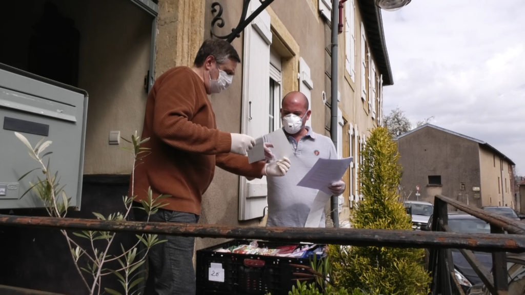 Traiteur à l'arrêt, livreur par générosité