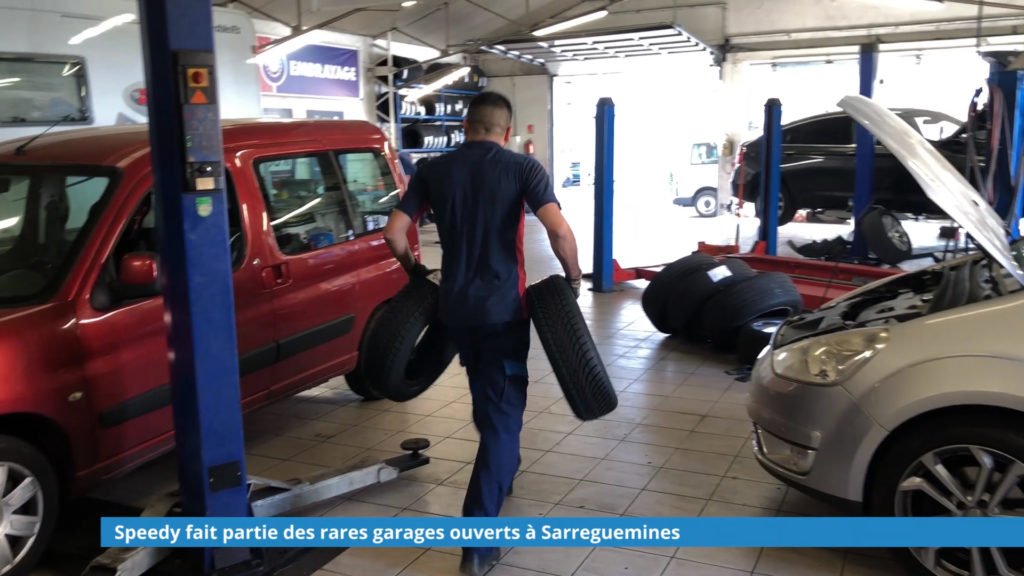 Le garage Speedy à Sarreguemines continue d'offrir ses services