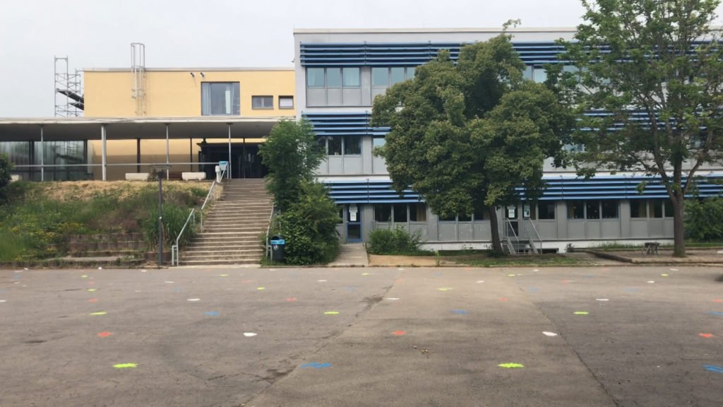 Sur le chemin de l'école à Völklingen