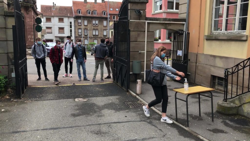 Le lycée Jean de Pange rouvre pour 80 élèves