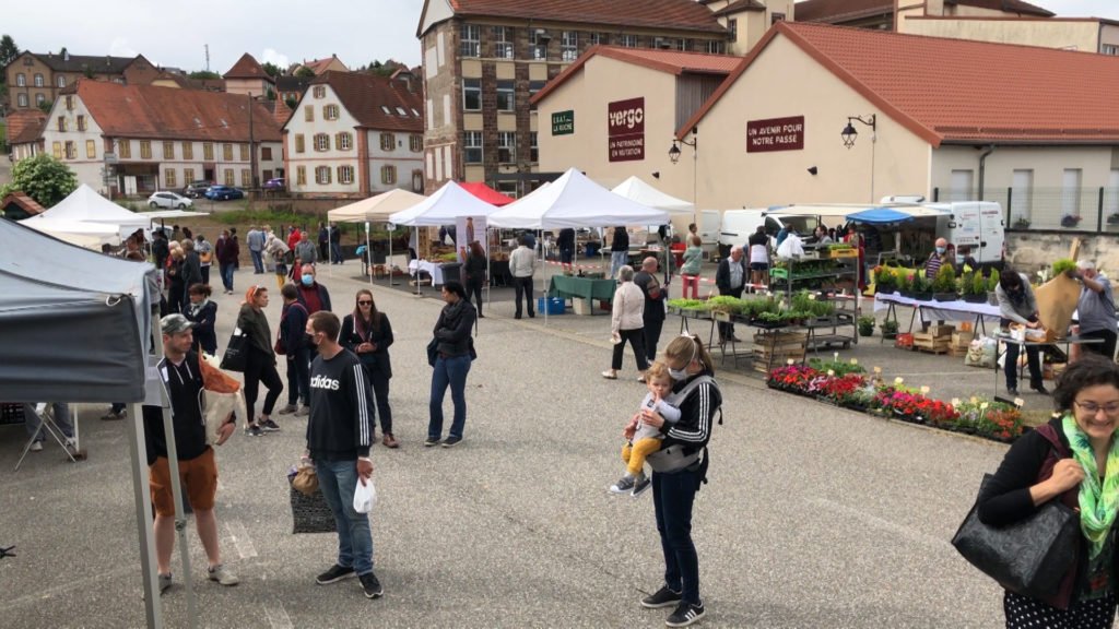 Un marché spécial