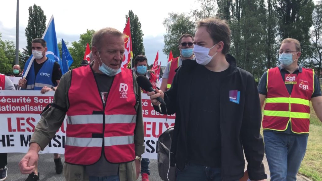 Manifestation pour la santé