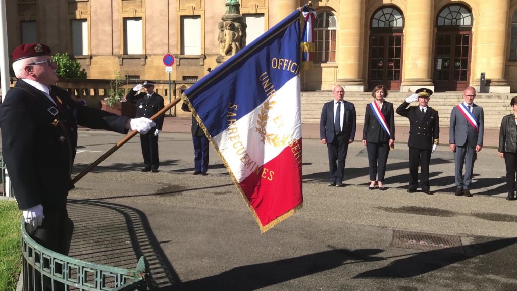 Commémoration du 18 juin à Sarreguemines