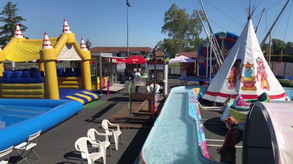 Un parc d’attractions éphémère à Sarralbe