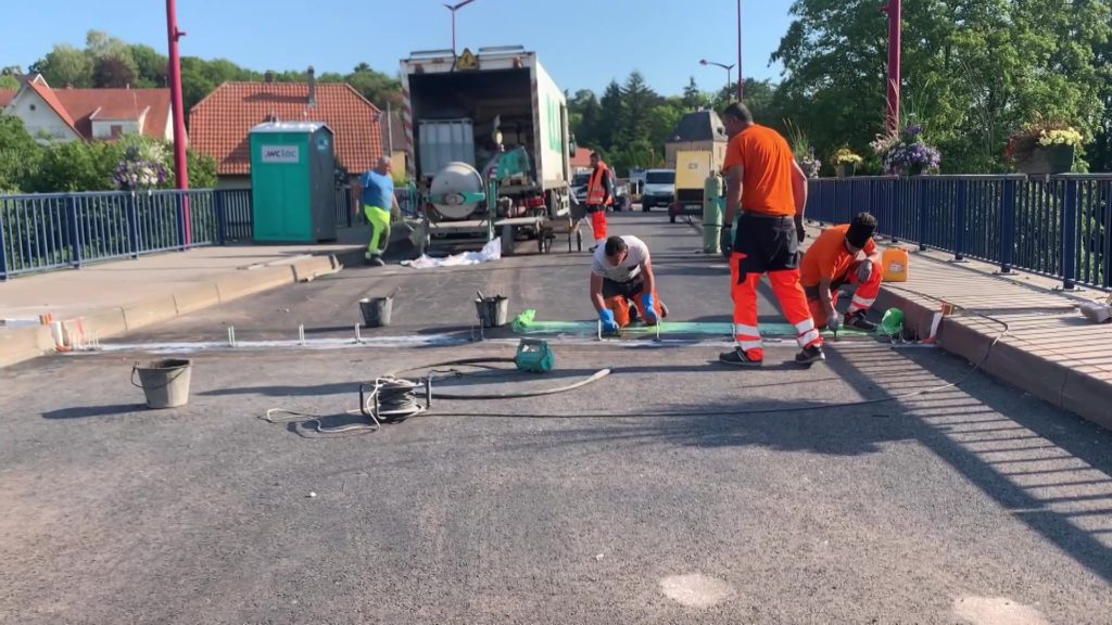 Les travaux du Pont de l’Albe touchent à leur fin