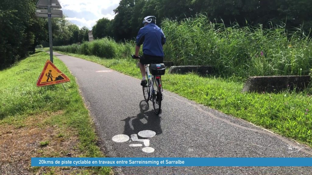 20 km de piste cyclable en travaux