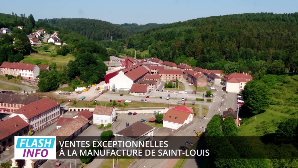 Ventes exceptionnelles à la manufacture de Saint-Louis