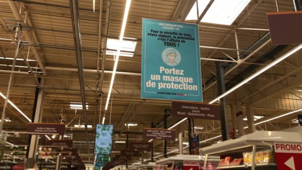 Le port du masque obligatoire à partir d’aujourd’hui