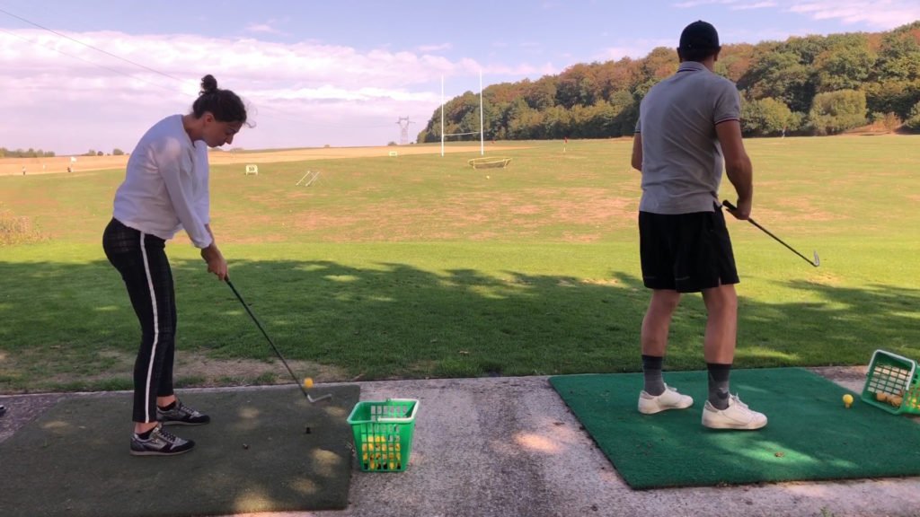 Initiation à la pratique du golf