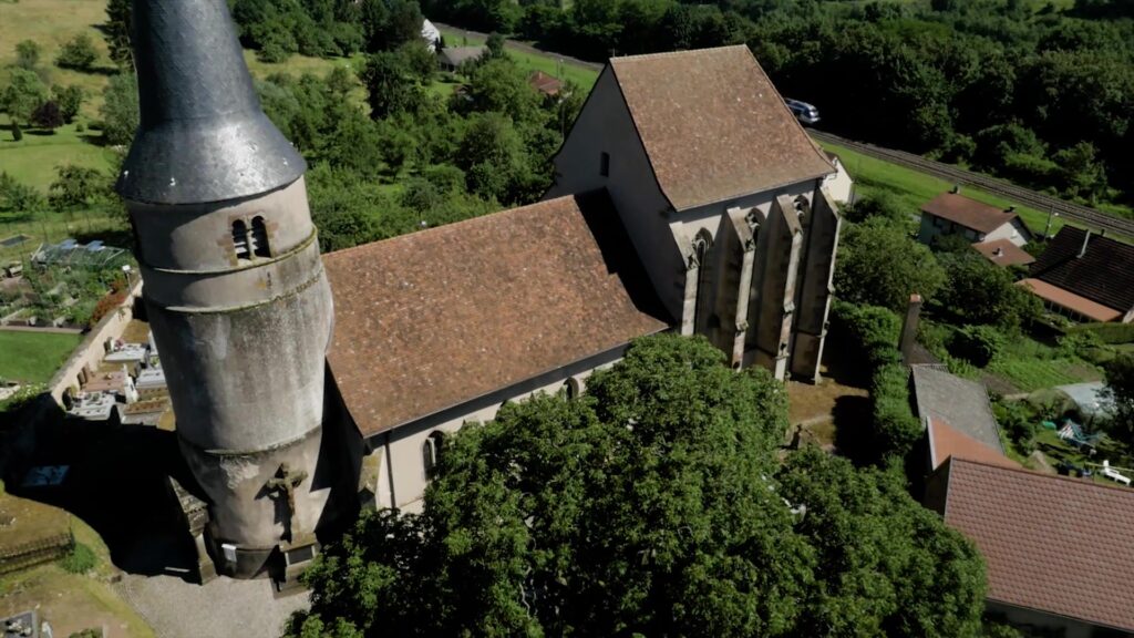 Petit patrimoine de la CASC en drone