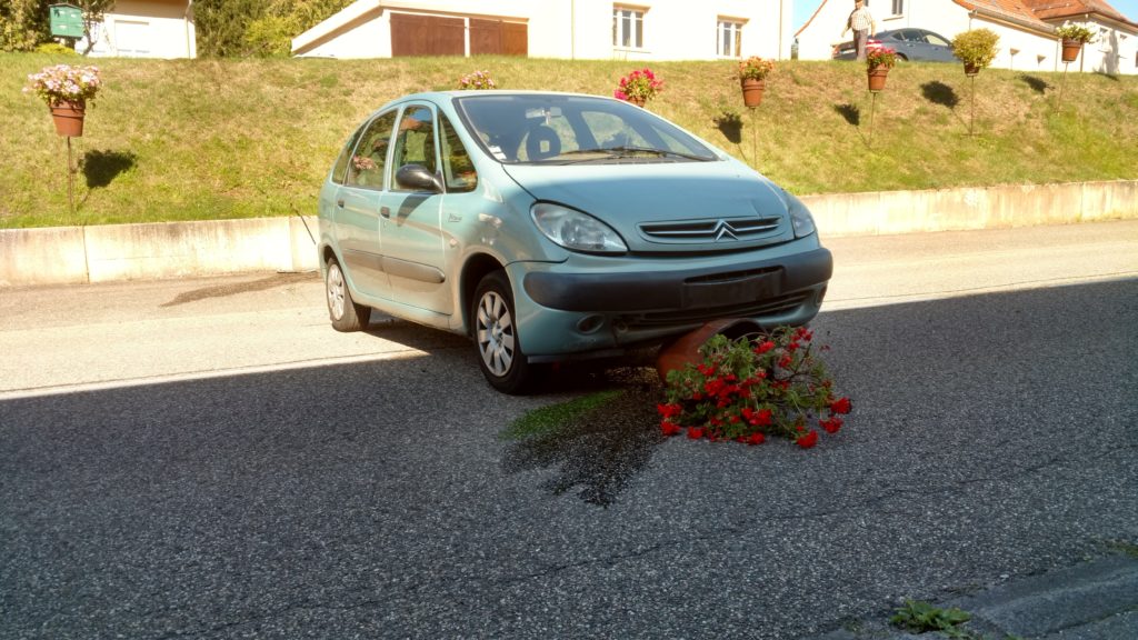 Accident insolite ce mardi à Bitche