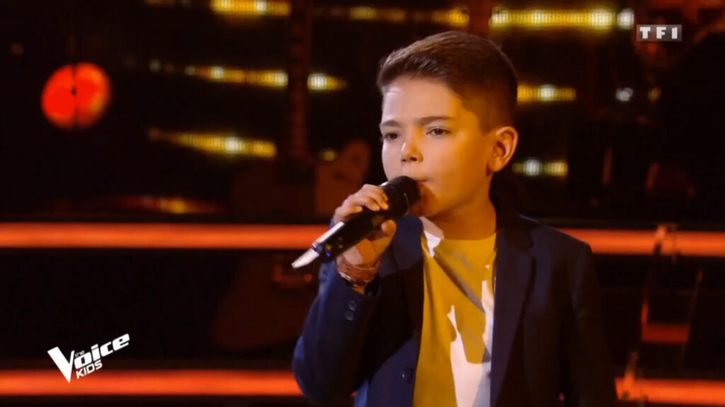 Lissandro qualifié pour les demi-finales de the Voice Kids