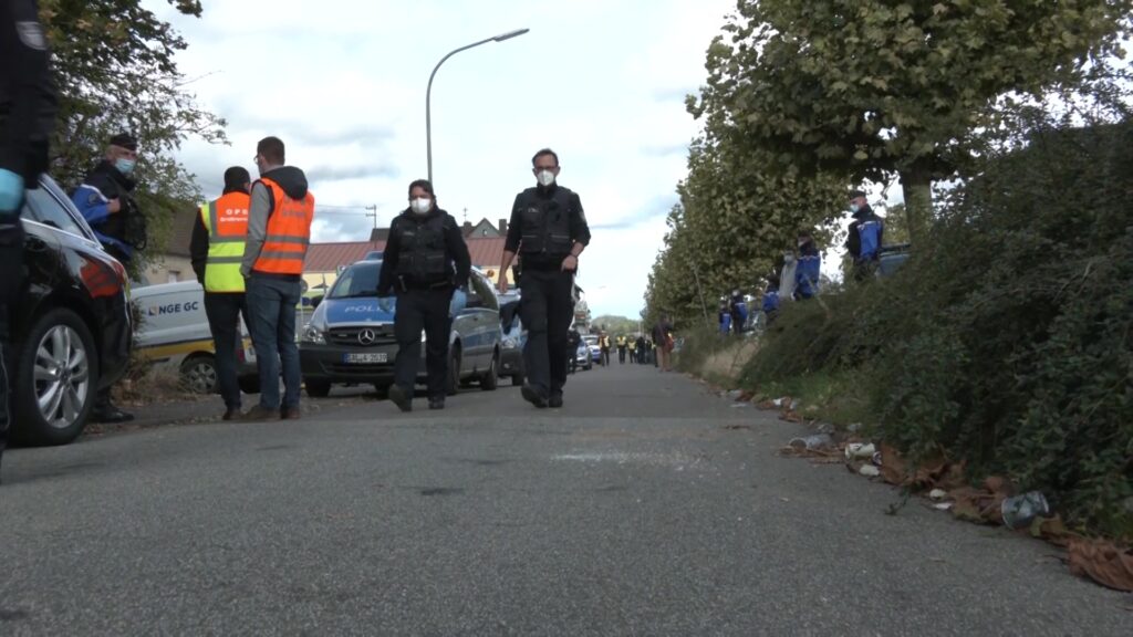 Contrôles de police à Nassweiler