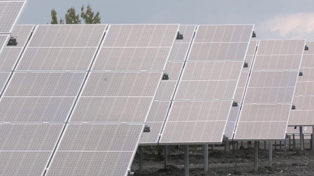 Centrale photovoltaïque mise en service