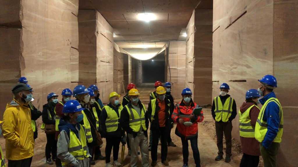 Visite de la carrière Loegel à Rothbach