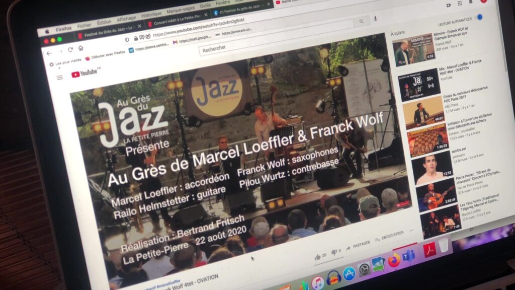 Le festival "Au Grès du Jazz" à la maison