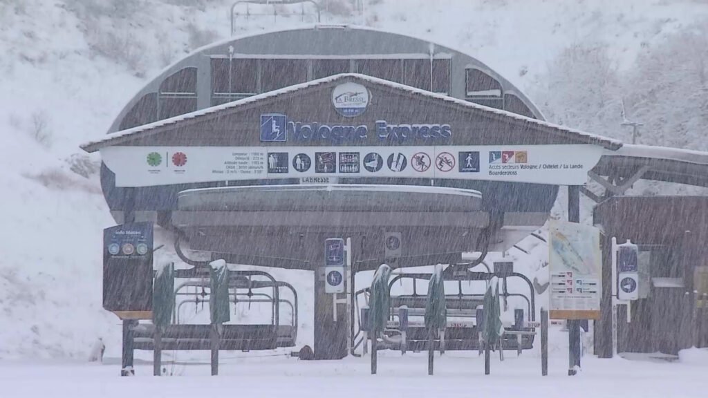 Sommeil forcé pour la station de ski de la Bresse-Hohneck