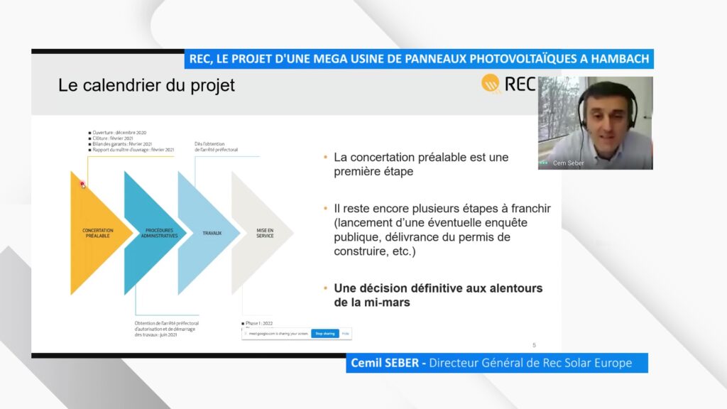 Retour sur la conférence de presse du projet REC Solar