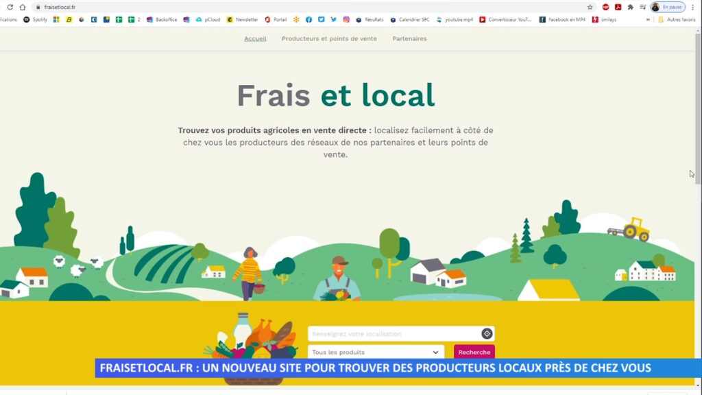 Fraisetlocal.fr : un nouveau site pour trouver des producteurs locaux proche de chez soi