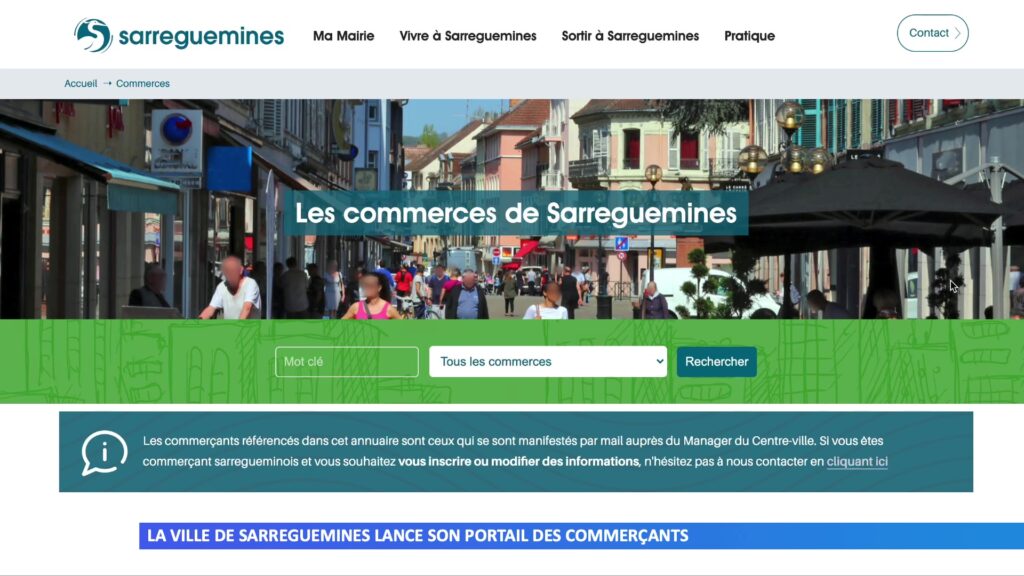 La ville de Sarreguemines lance son portail des commerçants