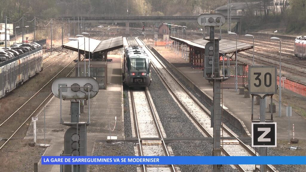 La gare de Sarreguemines se modernise