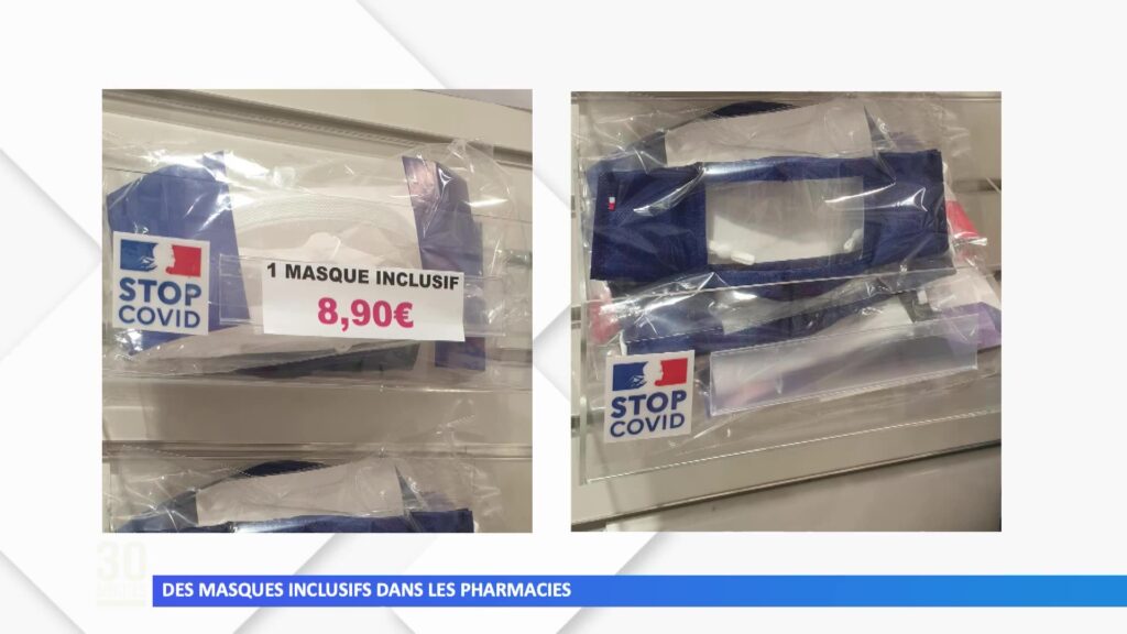 Des masques inclusifs en pharmacie