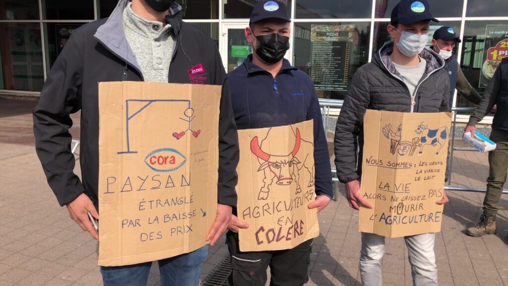 Non-respect de la loi Egalim : les agriculteurs en colère