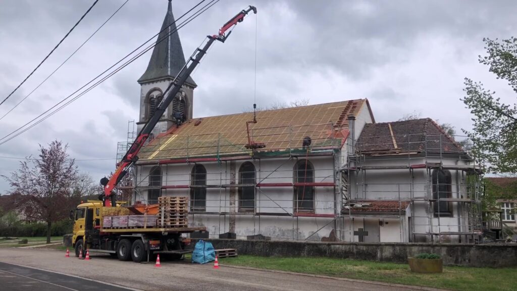 Un chantier de grande envergure pour la petite commune de Kirviller