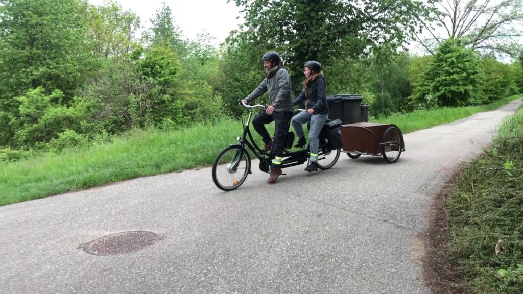 Voyage épique en tandem entre Meisenthal et Soucht