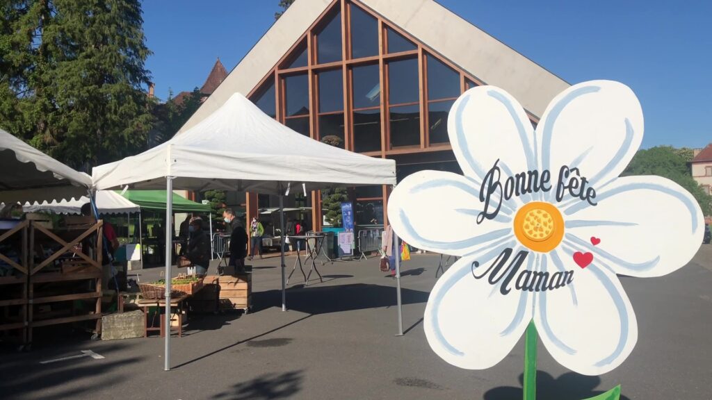 Un marché pour la Fête des Mères