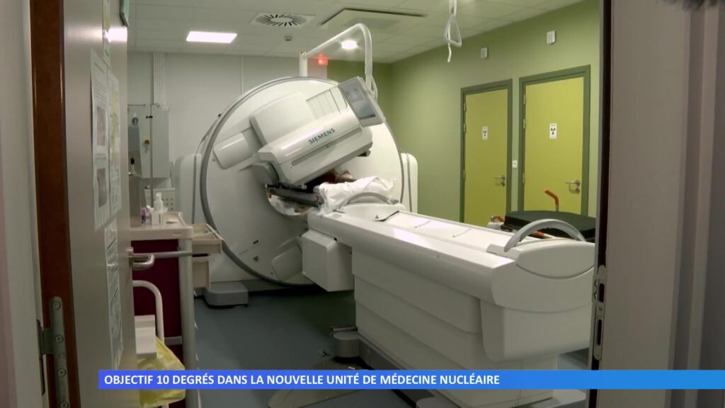 Objectif 10 degrés dans la nouvelle unité de médecine nucléaire