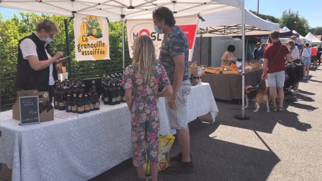 Marché de la fête des pères à Grundviller