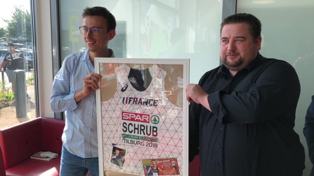 Yann Schrub sponsorisé par Intermarché