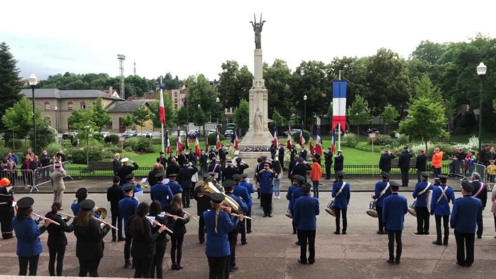 Commémoration du 14 juillet à Sarreguemines