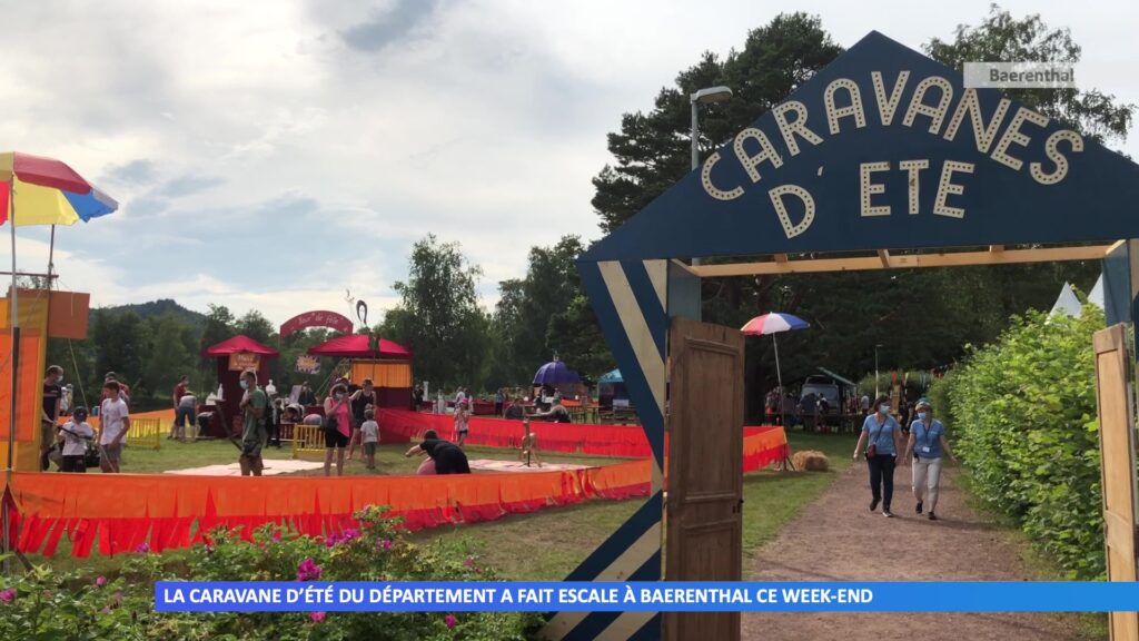 La caravane d’été du département a fait escale à Baerenthal