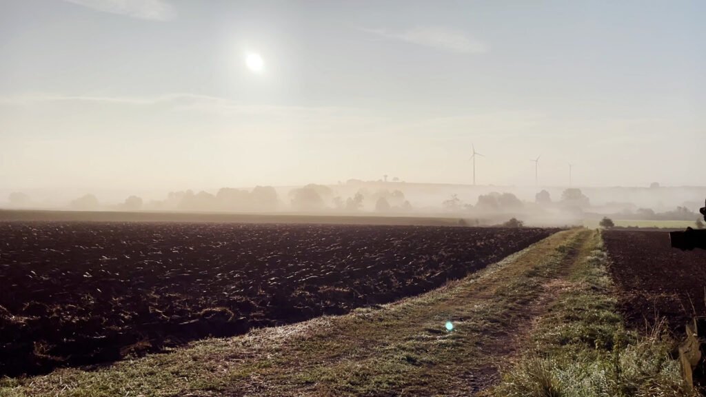 Le jour s'est levé sous une nappe de brouillard