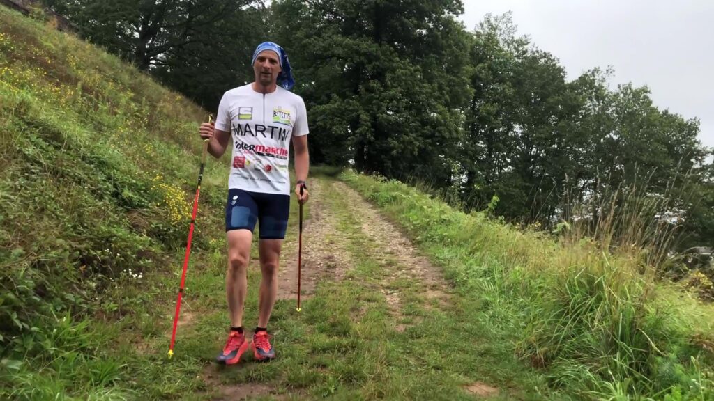 Martin Delaere à la conquête de l'Ultra Trail du Mont Blanc