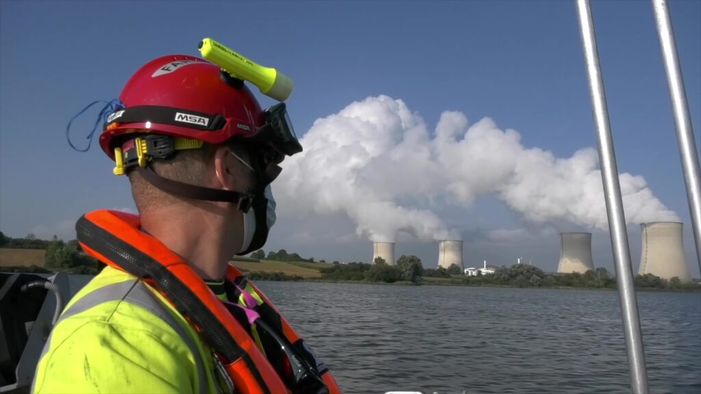 Simulation de catastrophe à la centrale de Cattenom