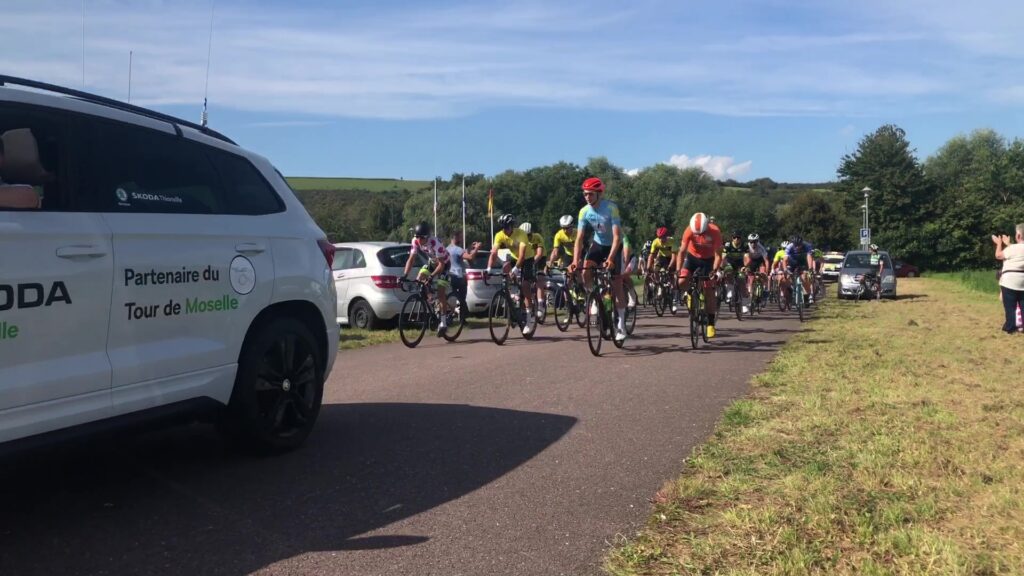 Étape à Bliesbruck pour le 35ème tour de Moselle