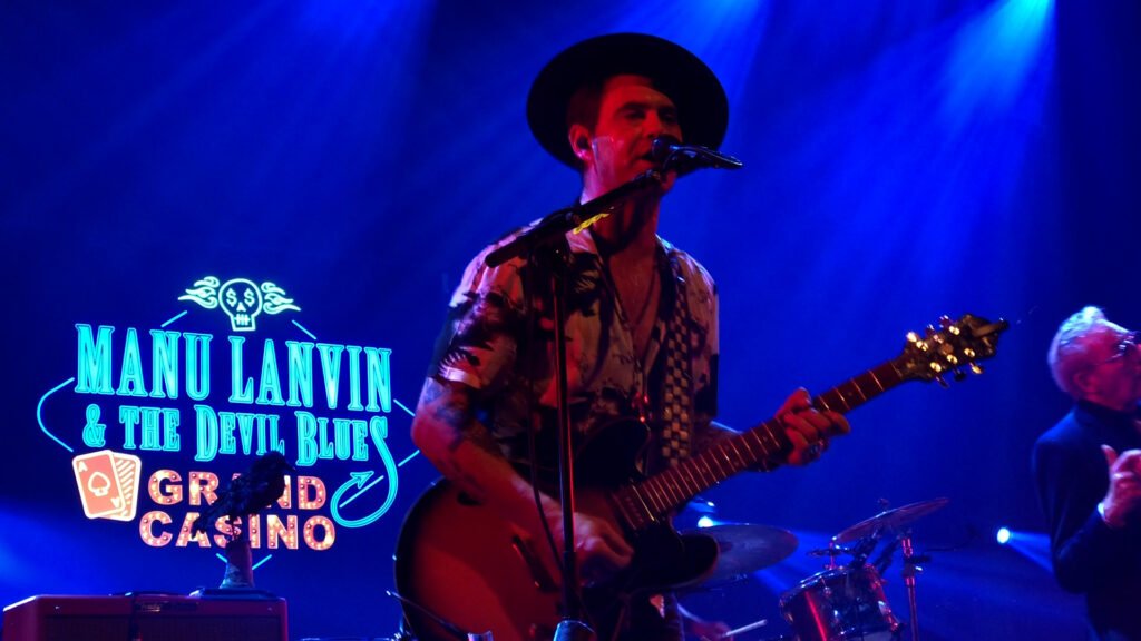 Concert de Manu Lanvin : le blues rock s’invite dans la Boîte Noire de Meisenthal