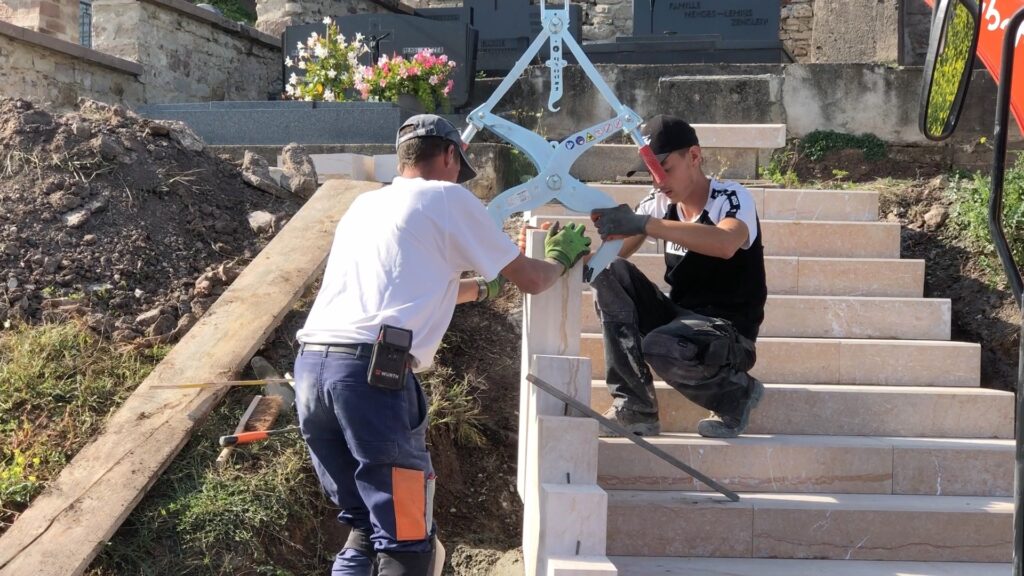 La 2e phase de réhabilitation du cimetière de la Montagne est en cours