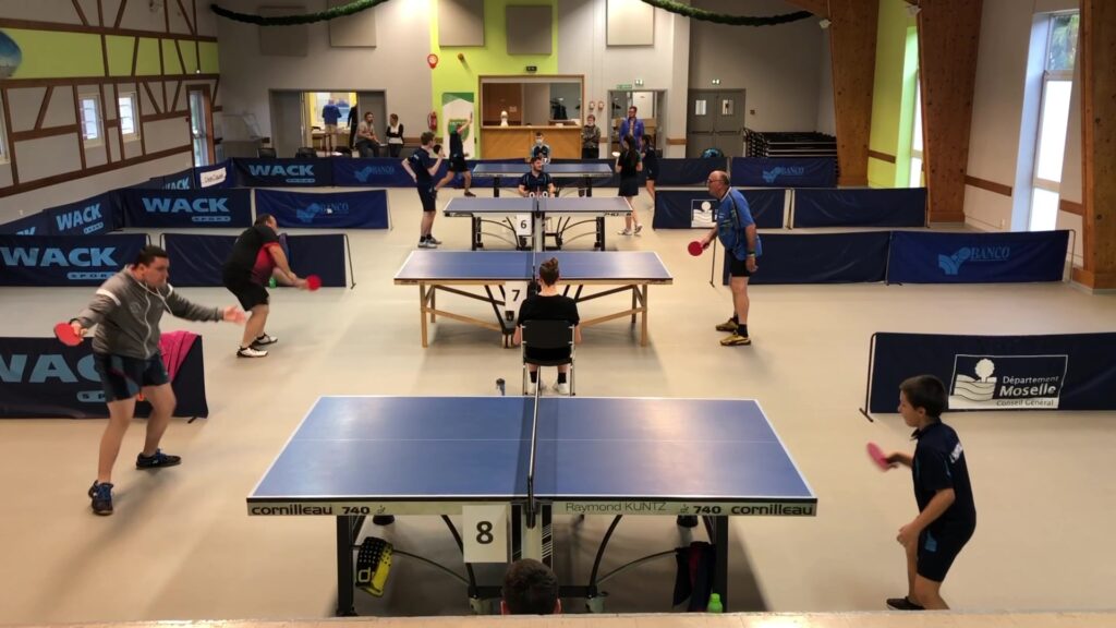 Tournoi de tennis de table à Willerwald