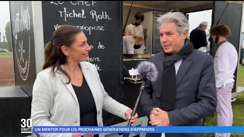 Michel Roth, un mentor pour les prochaines générations d'apprentis